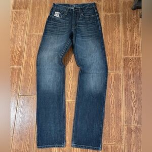Cinch Dark Blue Straight Leg Jeans